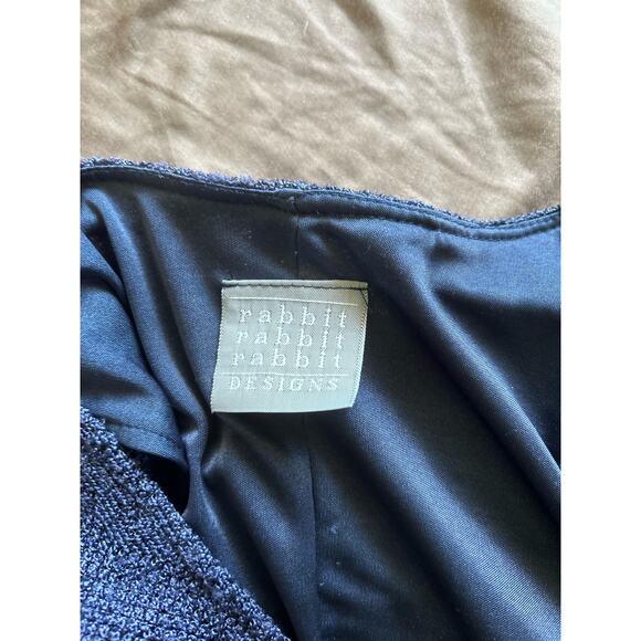 Rabbit Rabbit Rabbit Long Dress Sapphire Blue 8 - Picture 7 of 7